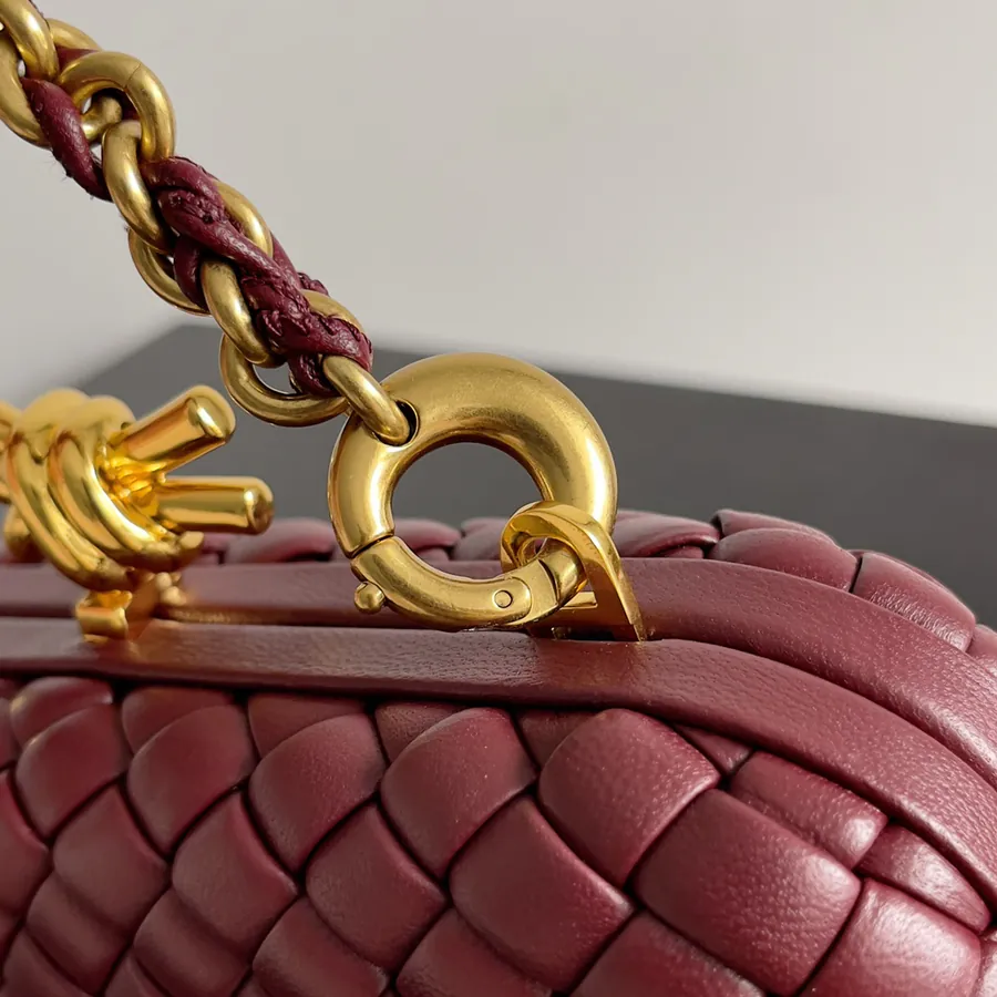BOTTEGA VENETA Ladies KNOT Evening Bag with Chain