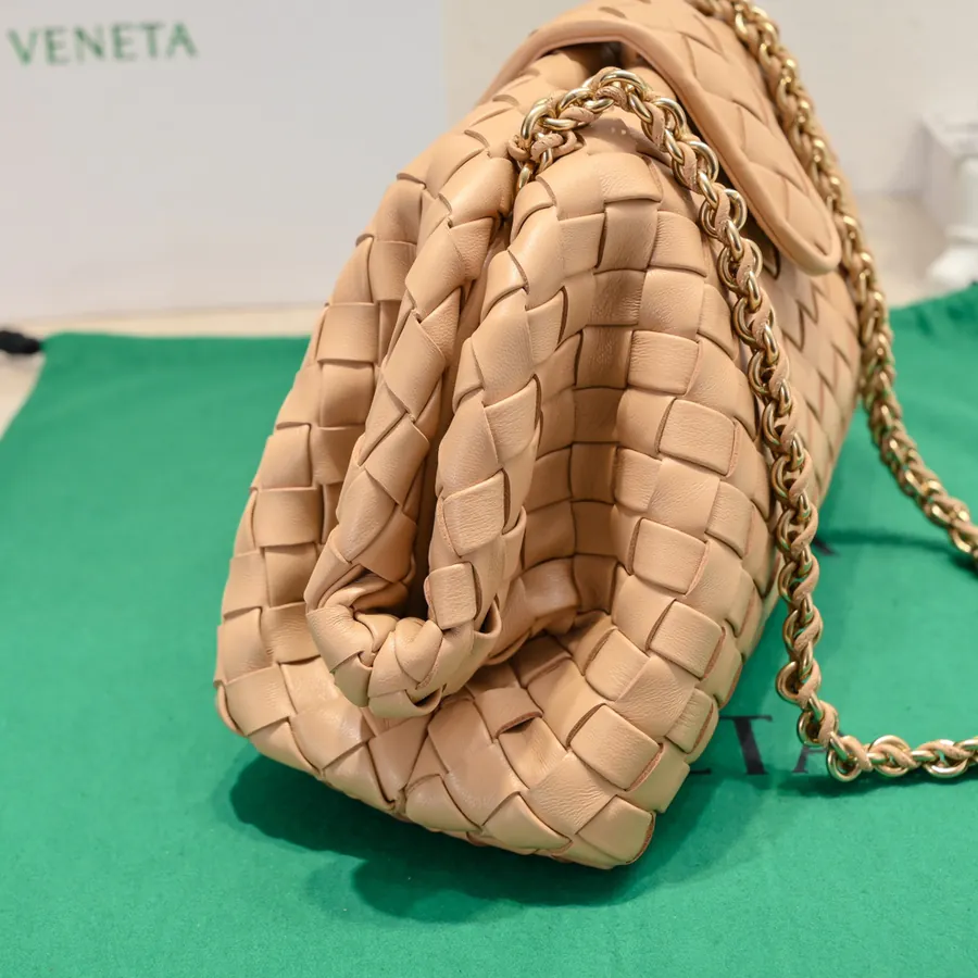Bitters Venetia Lauren 1980 Handbag Intrecciato Calfskin