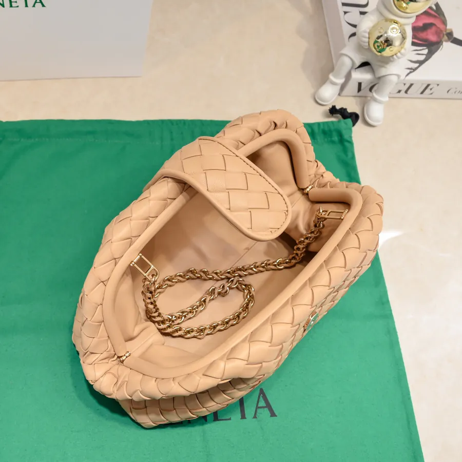 Bitters Venetia Lauren 1980 Handbag Intrecciato Calfskin