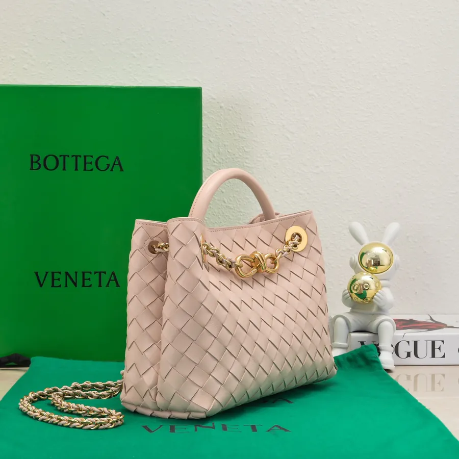 BOTTEGA VENETA Andiamo Small Chain Crossbody Bag