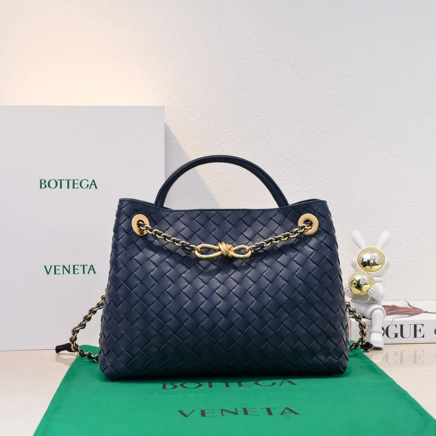 BOTTEGA VENETA Andiamo Chain Crossbody Bag Mini Size