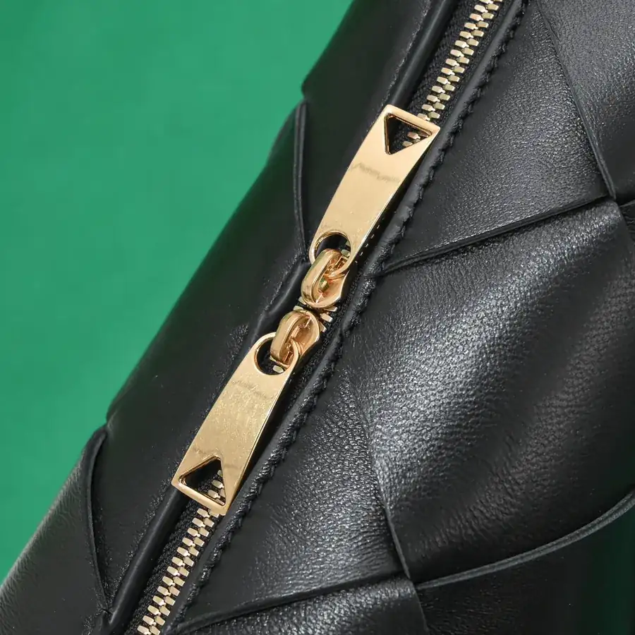 BV Cassette Camera Bag Classic Grained Calfskin, Minimalist Design