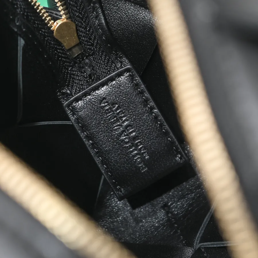 BV Cassette Camera Bag Classic Grained Calfskin, Minimalist Design