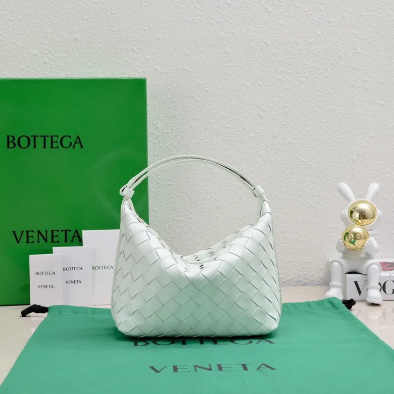 Bottega Veneta Shoulder Lunch Bag with Intrecciato Weave