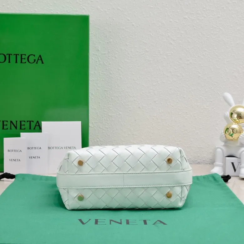 Bottega Veneta Shoulder Lunch Bag with Intrecciato Weave