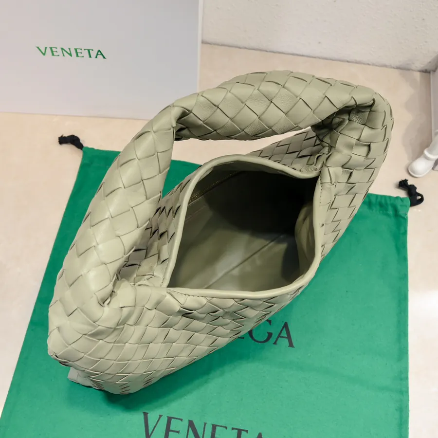 Bv New Large HOP Bag with One Piece Leather Handle