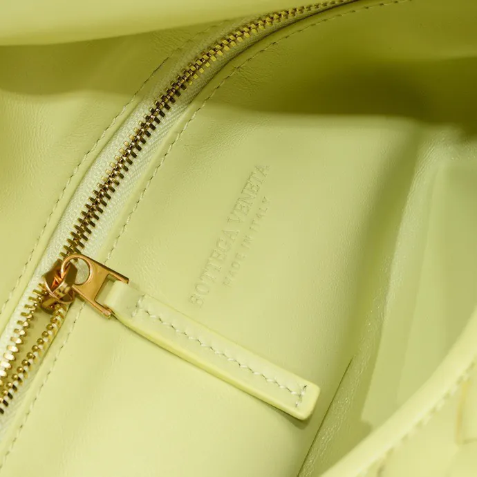 New Large HOP Bag by Bv, Grained Calfskin and Handle
