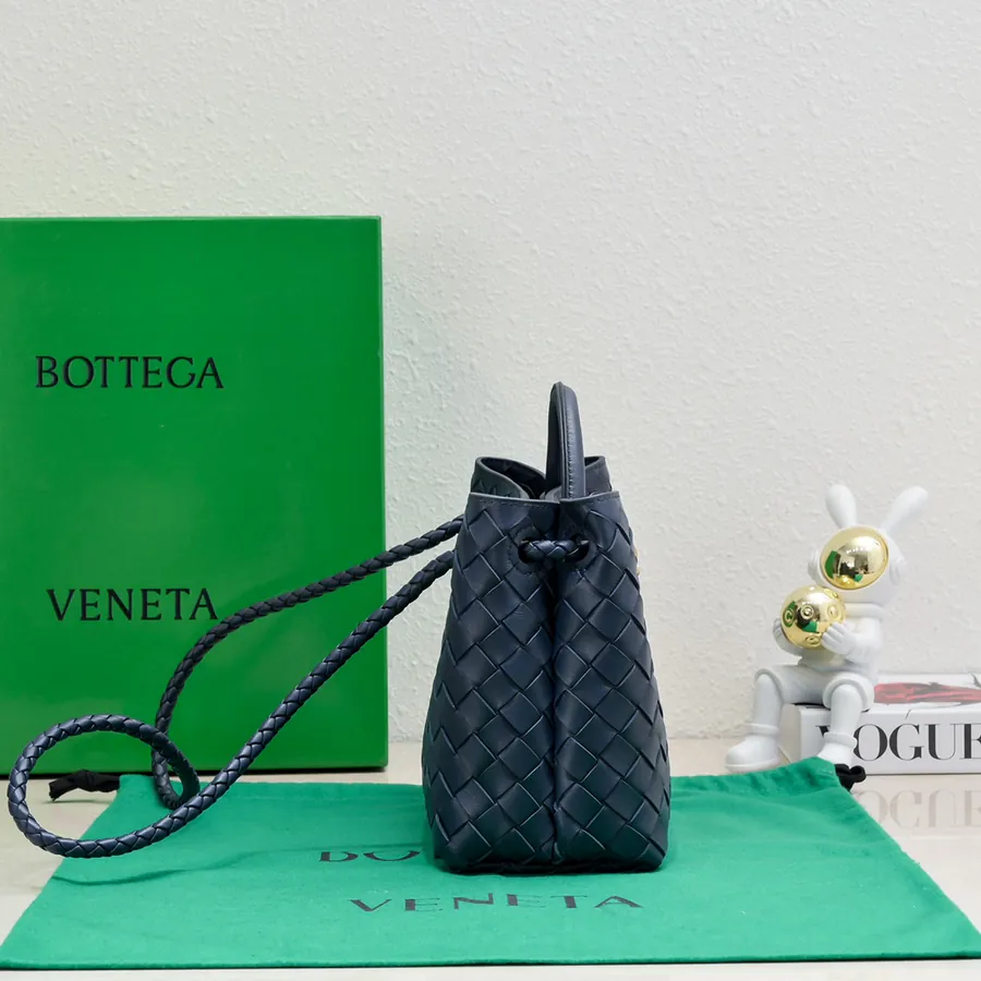 B Intrecciato编织小号手提包,滑动斜挎背带