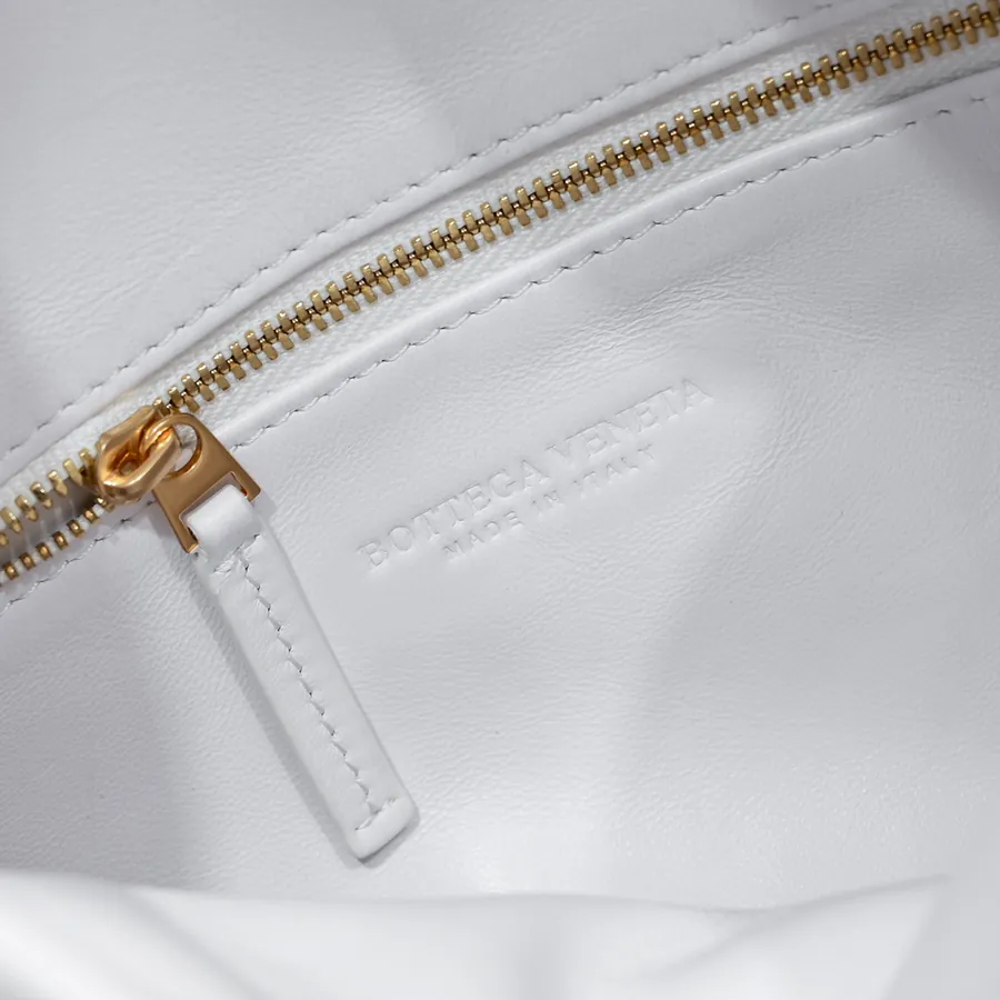 Bv New Mini HOP Bag with Woven Leather Handle