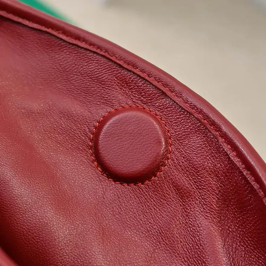 New Medium HOP Bag by Bv, Grained Calfskin and Leather Handle