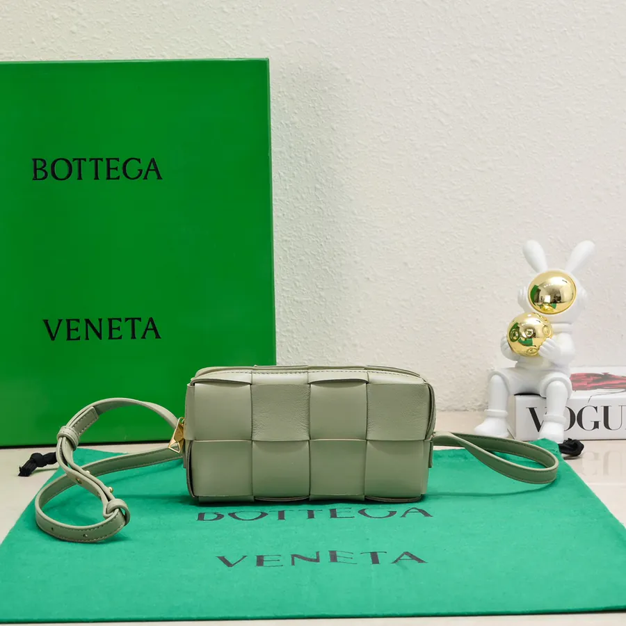 Chanel Bucket Bag in Stone Green