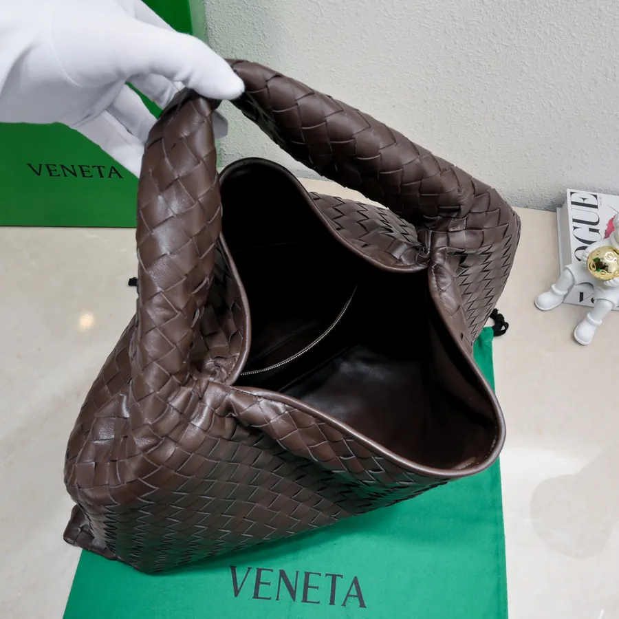 Bv New Large HOP Bag with One Piece Leather Handle