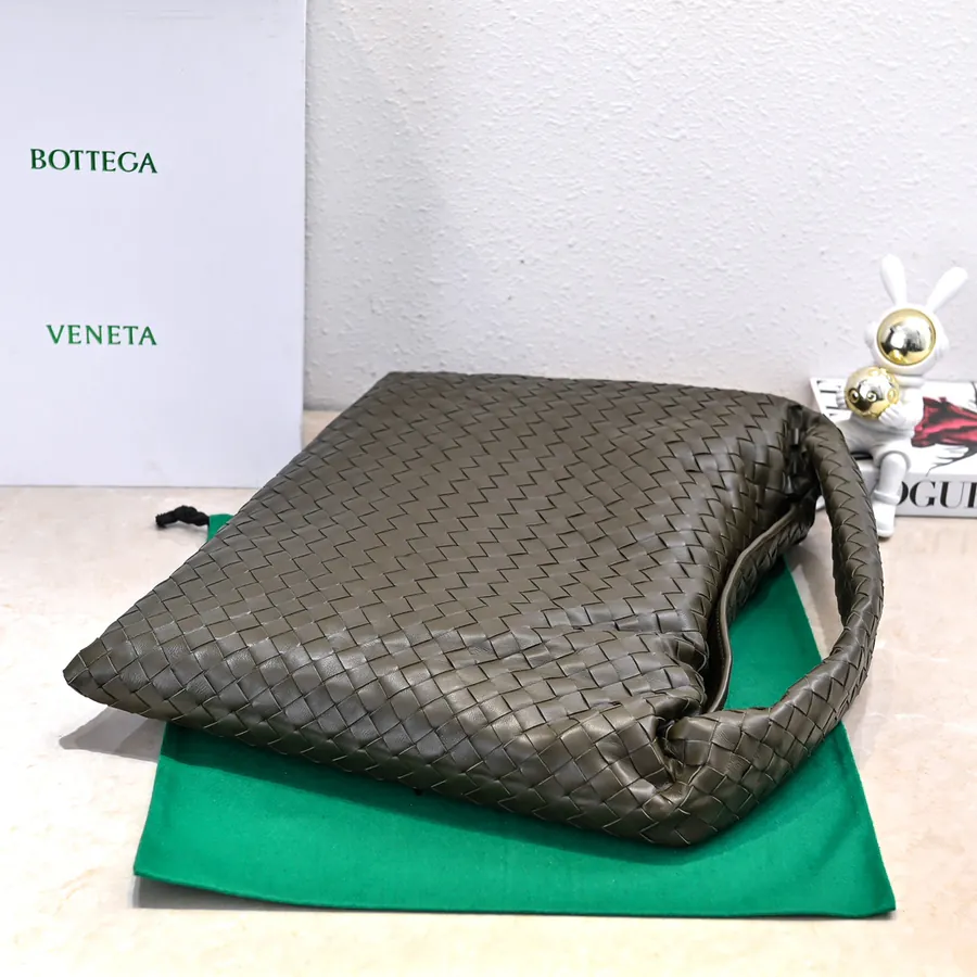 Bv New Large HOP Bag with One Piece Leather Handle