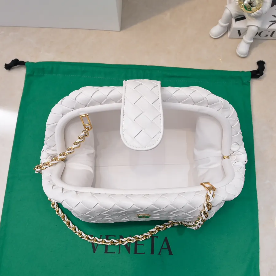 Bottega Venetia Lauren 1980 Tote with Intrecciato Calfskin
