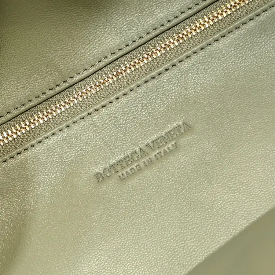 Bv New Mini HOP Bag with Grained Calfskin and Leather Handle