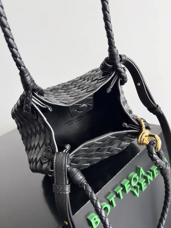 Andiamo Parachute Handbag Retro Inspired Classic with Versatile Carry Options
