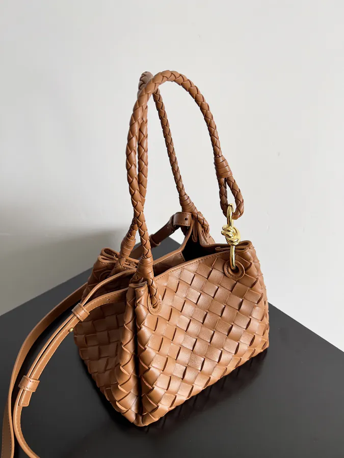 Andiamo Parachute Handbag Retro Inspired Multifunctional Classic