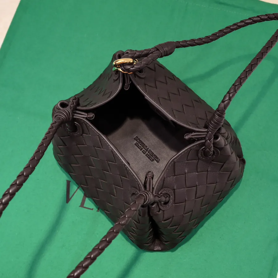 Andiamo Parachute Handbag Retro Inspired Classic with Versatile Carry Options