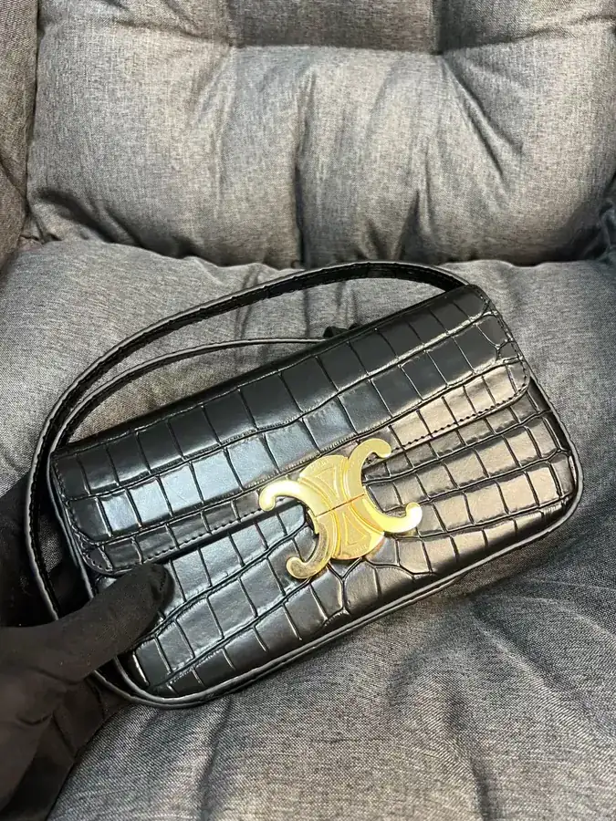 Exclusive Key West Crocodile Collection Bucket Bag