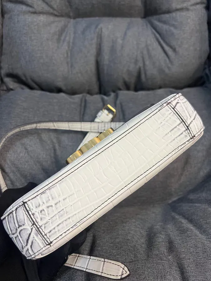 Exclusive Key West Crocodile Collection Bucket Bag