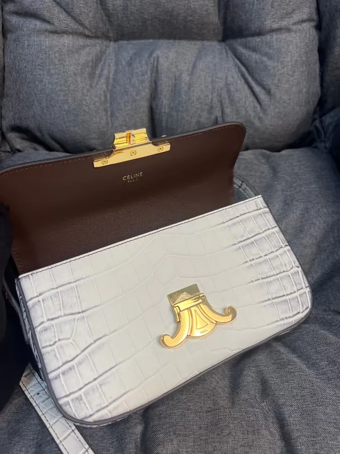 Exclusive Key West Crocodile Collection Bucket Bag