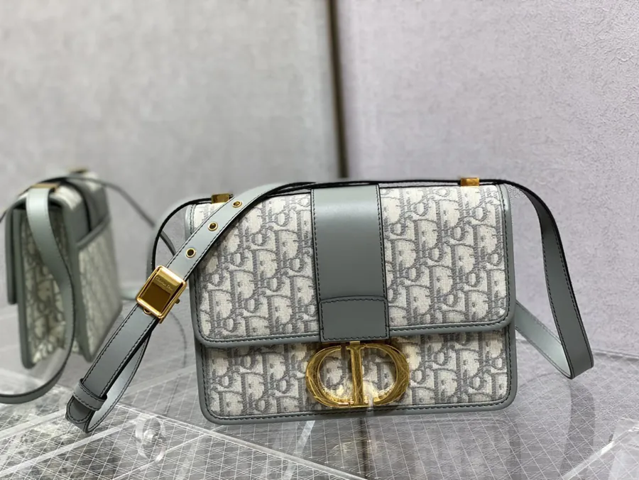 Monte Oblique Bucket Bag in Gray