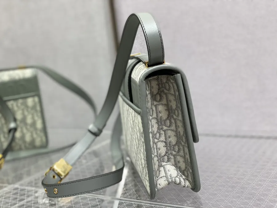 Monte Oblique Bucket Bag in Gray