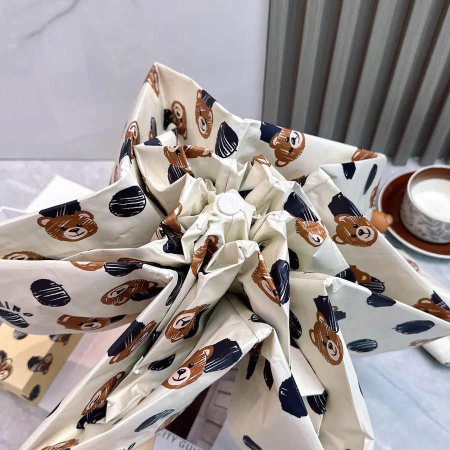Moschino Foldable Umbrella Fashion Original Quality