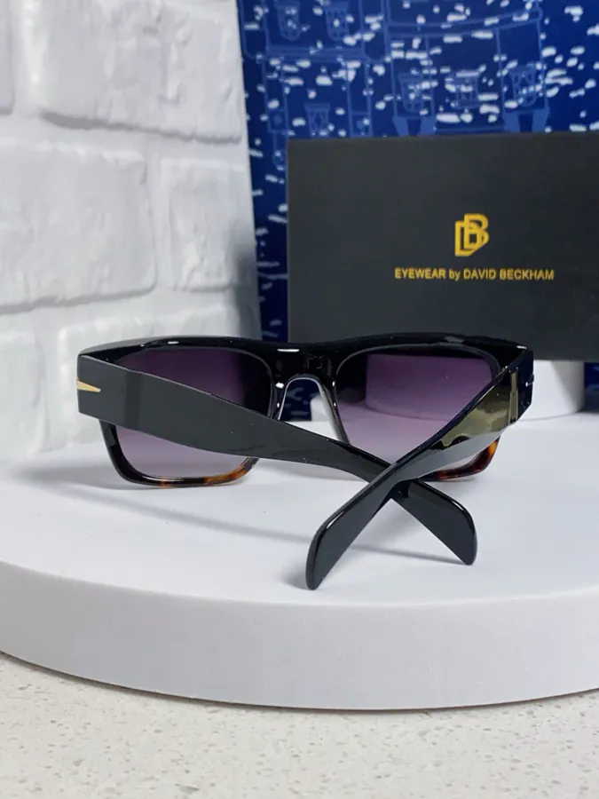 DAVID BECKHAM 2025 New Large Frame Minimalist Sunglasses for Men and Women