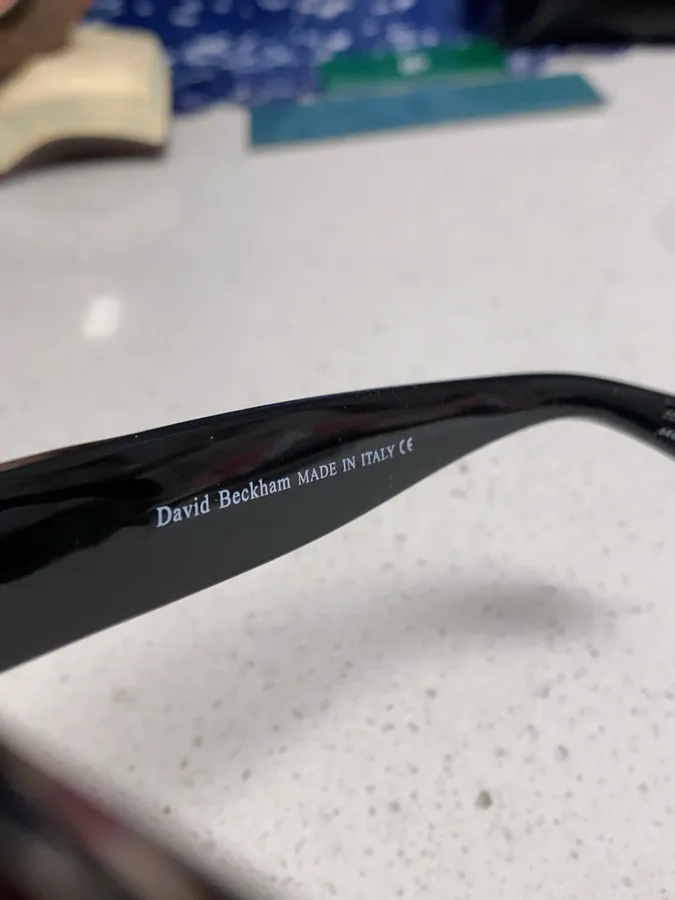 DAVID BECKHAM 2025 New Large Frame Minimalist Sunglasses for Men and Women