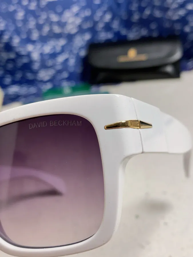 DAVID BECKHAM 2025 New Large Frame Minimalist Sunglasses for Men and Women