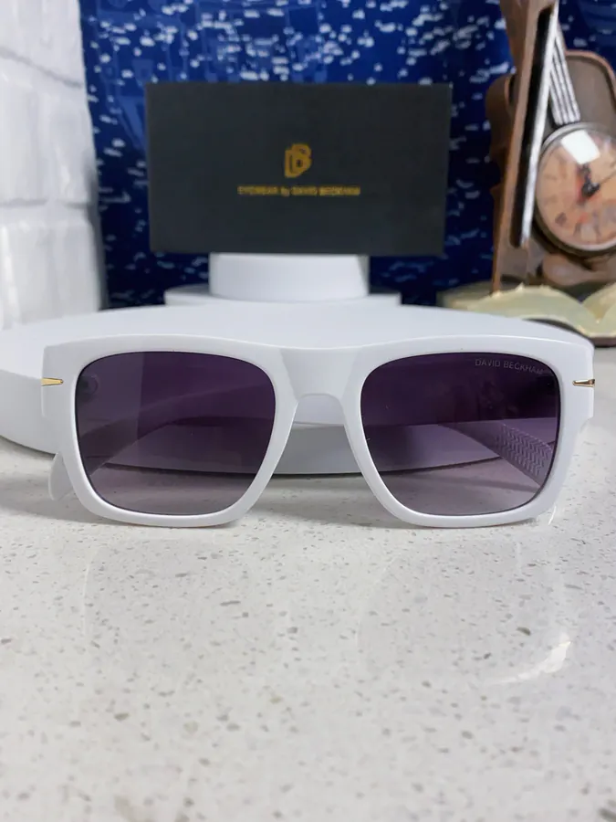 DAVID BECKHAM 2025 New Large Frame Minimalist Sunglasses for Men and Women