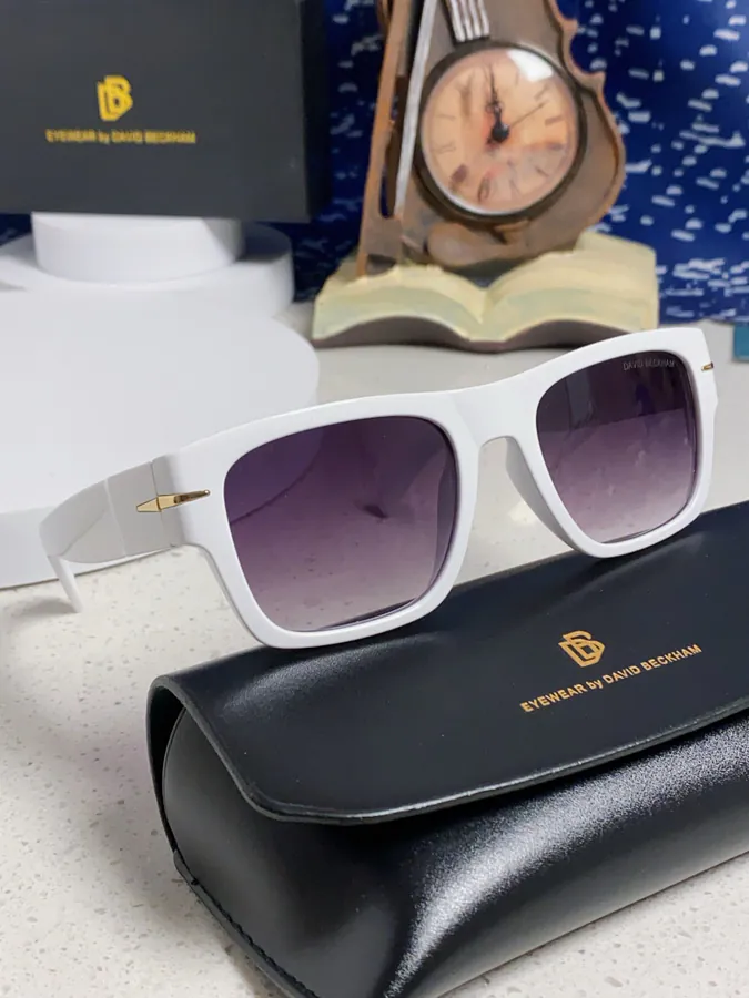 DAVID BECKHAM 2025 New Large Frame Minimalist Sunglasses for Men and Women