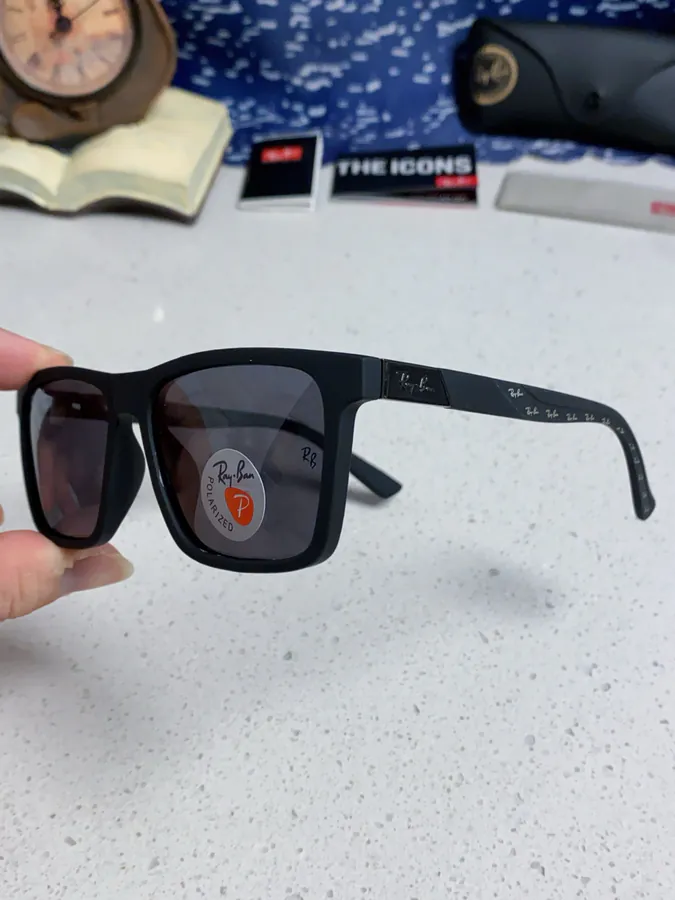 RayBan P80 Square Retro Sunglasses for Men Driving Sun Glasses