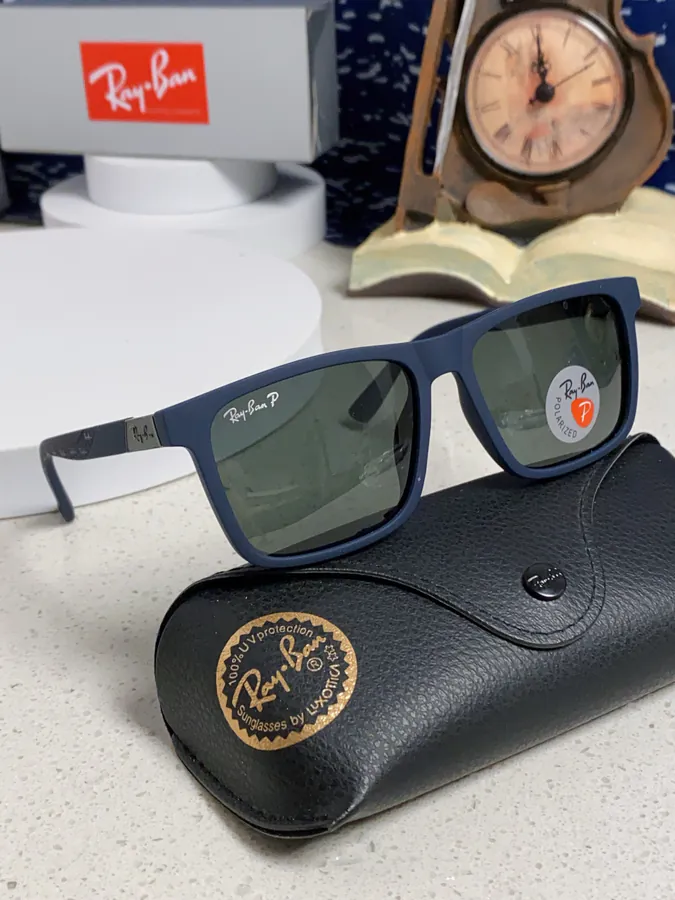 RayBan 2025 New Square Retro Sunglasses for Men Driving