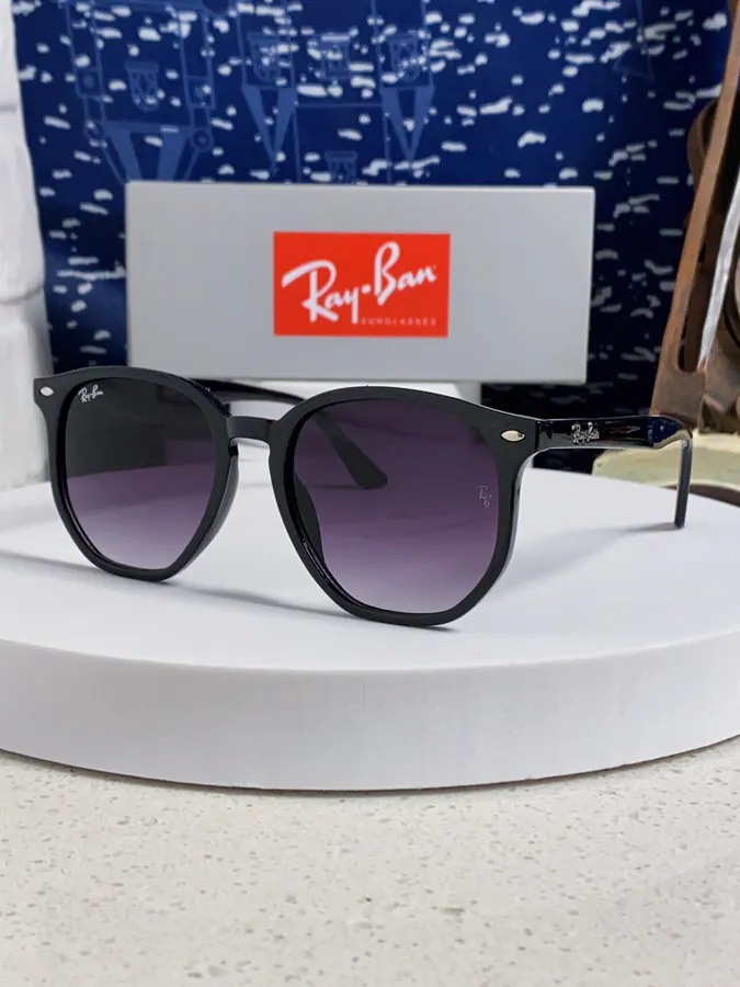 P75 Ray Ban 2025 New Sunglasses Irregular Polygon Frame Oversized Frame UV Protection Unisex Shades RB4306