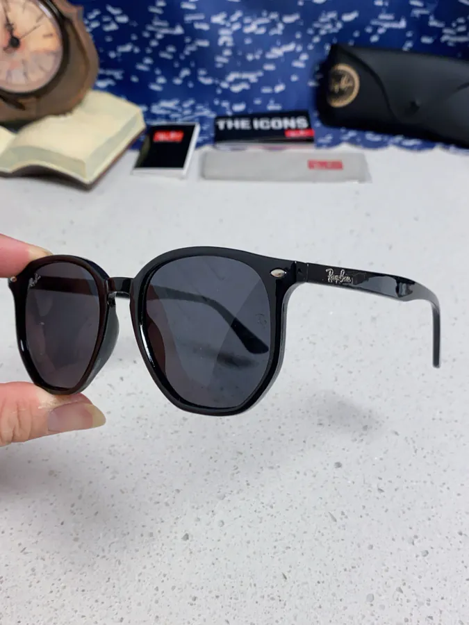 RayBan P75 2025 New Collection Sunglasses with Irregular Polygon Frame, Oversized Frame, UV Protection, Unisex