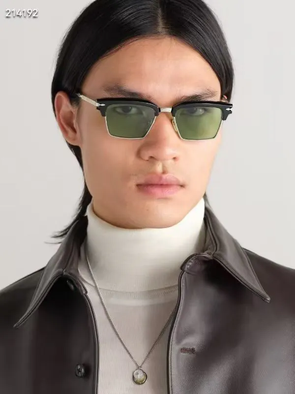 JACQUES MARIE MAGE Titanium Frame Sunglasses