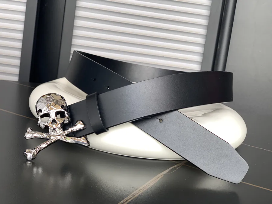 PHILIPP PLEIN Men's Leather Belt Premium Style