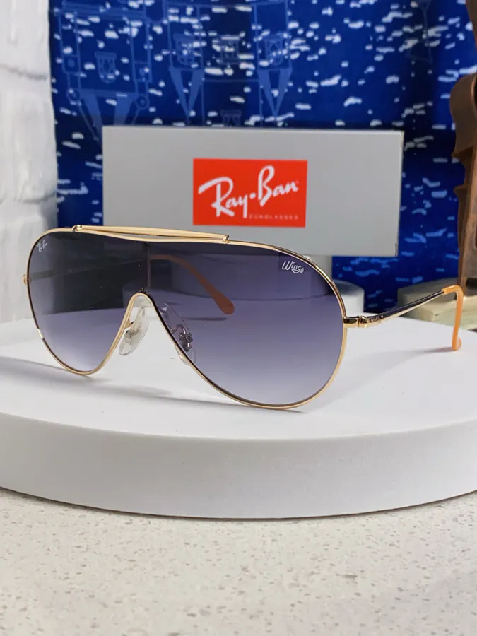 RayBan 2025 New Vintage Pilot Metal Lightweight Business Casual Sunglasses for Men and Women