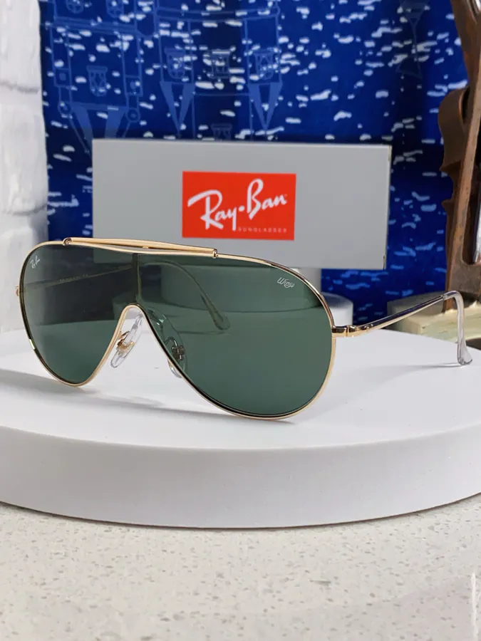 RayBan 2025 New Vintage Pilot Metal Lightweight Business Casual Sunglasses Unisex