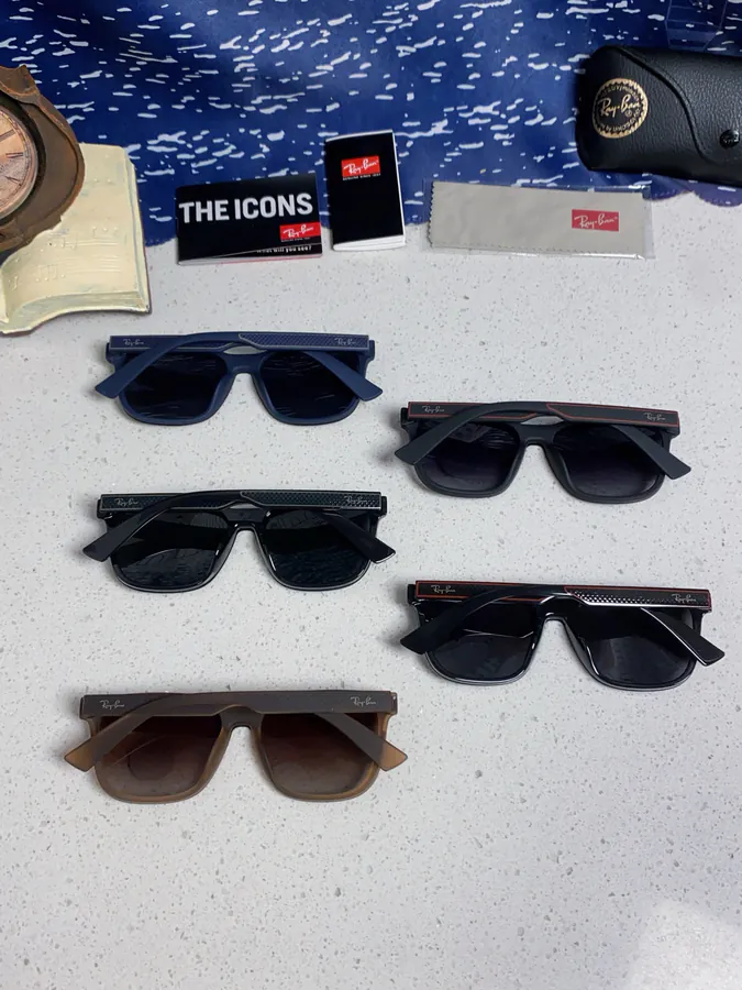 Ray Ban P80 2025 New Menswear Square Neutral Sunglasses