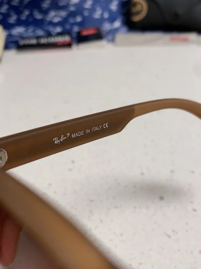 Ray Ban P80 2025 New Menswear Square Neutral Sunglasses