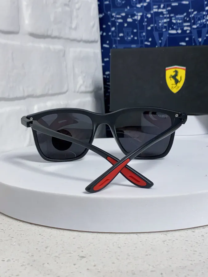 RayBan Ray Ban Ferrari Collaboration Square Sunglasses RB4433M