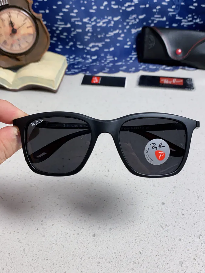 RayBan Ray Ban Ferrari Collaboration Square Sunglasses RB4433M