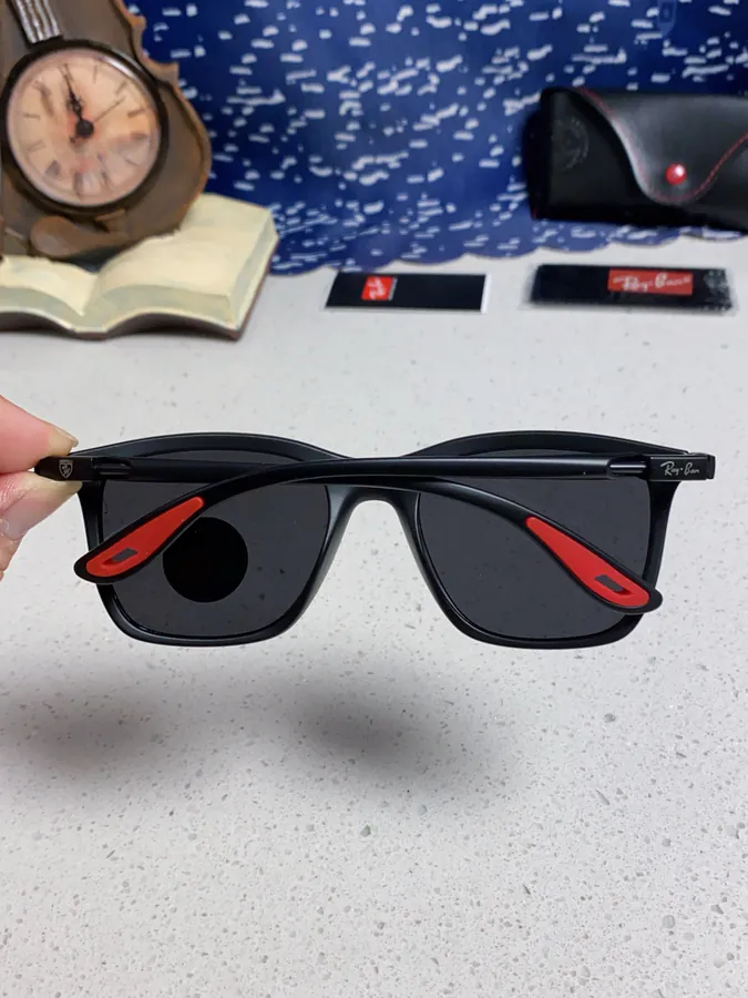 RayBan Ray Ban Ferrari Collaboration Square Sunglasses RB4433M