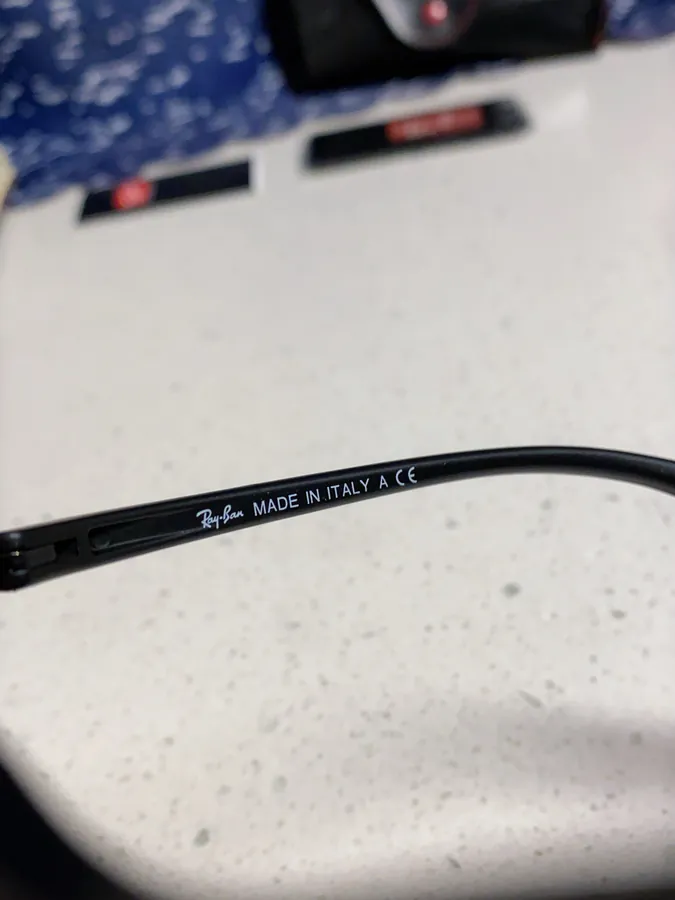 RayBan Ray Ban Ferrari Collaboration Square Sunglasses RB4433M