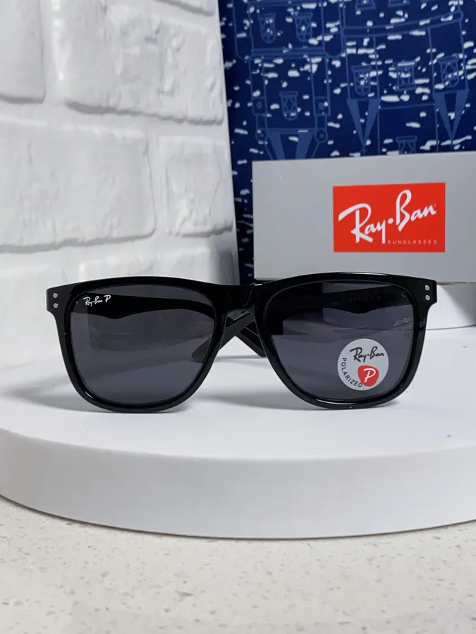 Ray Ban P80 2025 New Rectangular Unisex Sunglasses for Men Driving