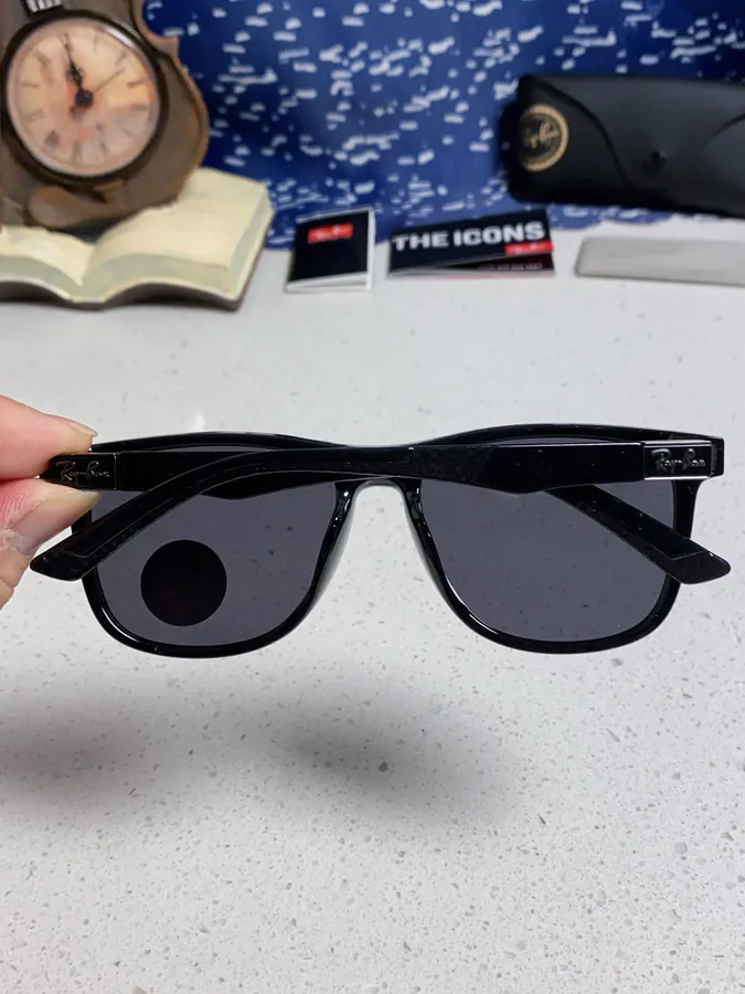 Ray Ban P80 2025 New Rectangular Unisex Sunglasses for Men Driving