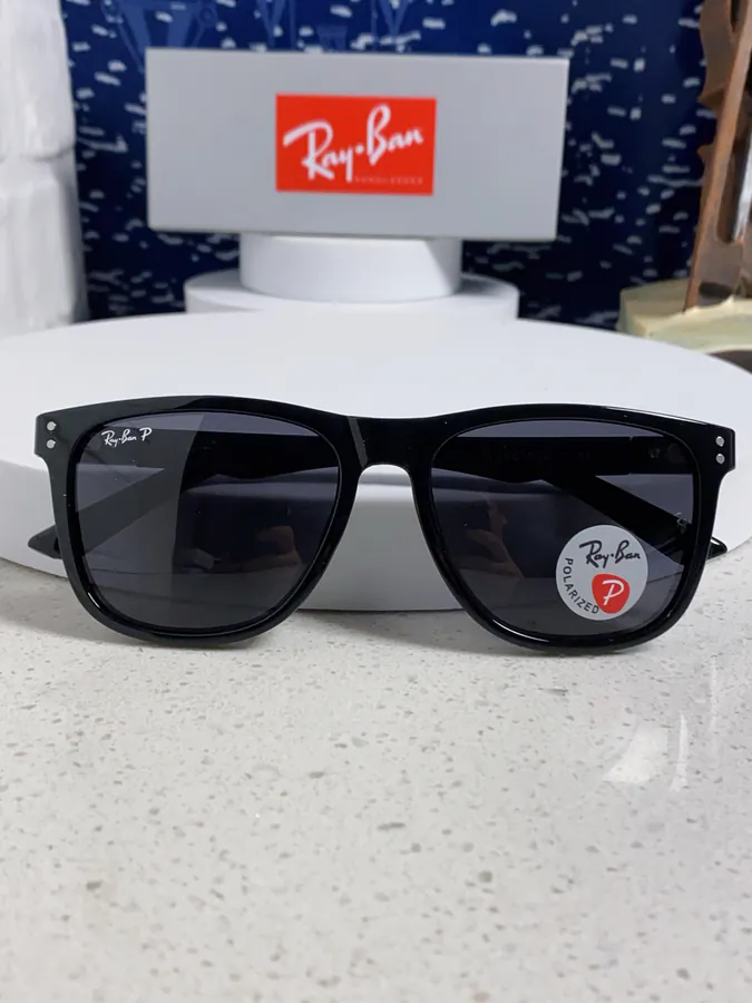 Ray Ban P80 2025 New Rectangular Unisex Sunglasses for Men Driving